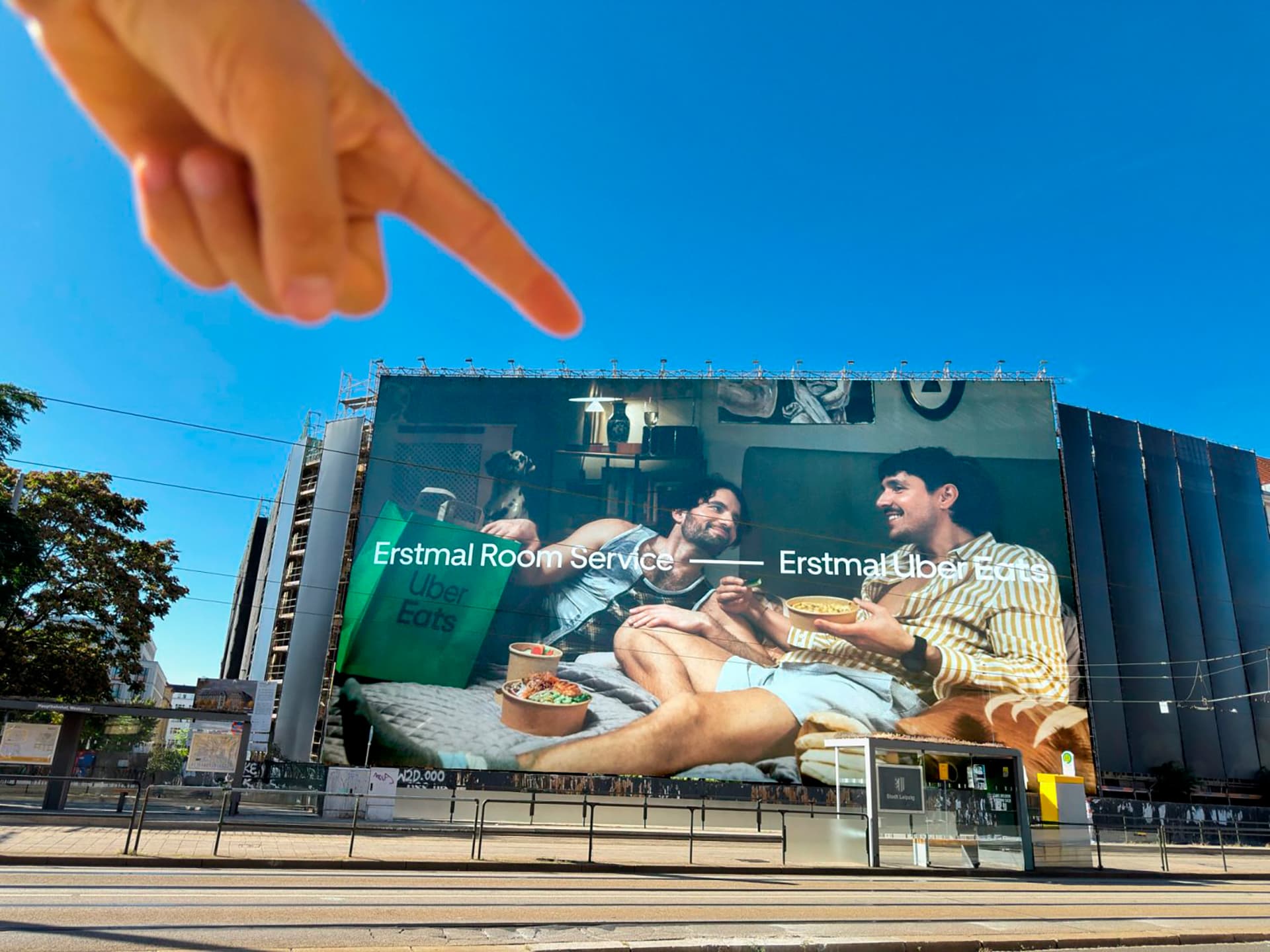 Uber Eats Erstmal Essen campaign — photography by Cem Guenes